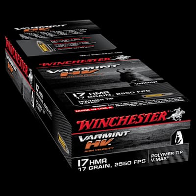 Buy Winchester Varmint HV 17 HMR 17gr Ammo at Shooting Supplies