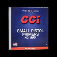 CCI 500 STANDARD SMALL PISTOL PRIMER (100 PACK)