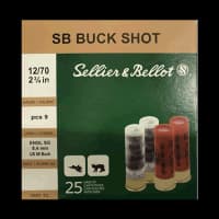 S&B 12G 00 Buck Fibre Wad