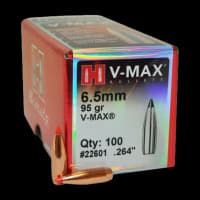 HORNADY 6.5MM 95GR V-MAX (100)