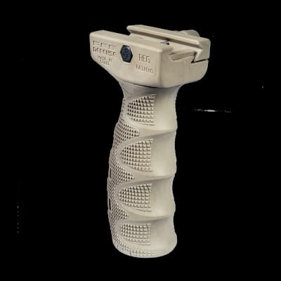 Buy FAB Defense AR15 Rubberised Ergonomic Foregrip Tan at Shooting Supplies