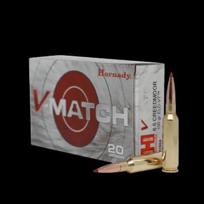 Buy Hornady 6.5 Creedmoor 100gr ELD-VT at Shooting Supplies