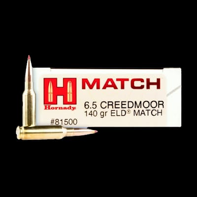 Buy Hornady 6.5 Creedmoor 140gr ELD Match at Shooting Supplies