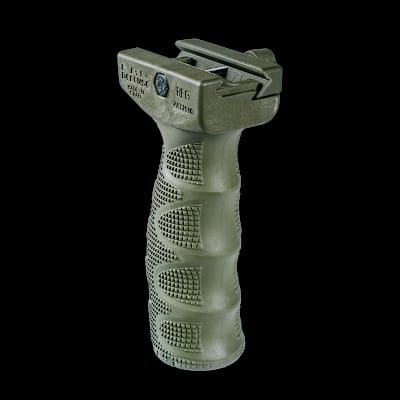 Buy FAB Defense AR15 Rubberised Ergonomic Foregrip Green at Shooting Supplies