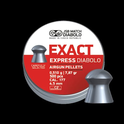 Buy JSB Exact Express .177 Airgun Pellets (500) at Shooting Supplies