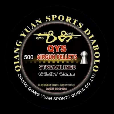 Buy QYS Streamlined Nose 8.64gr (500) .177/4.49 at Shooting Supplies