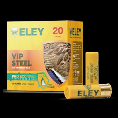 Buy Eley Hawk 20G Vip Steel Pro Eco 24gr E4 at Shooting Supplies