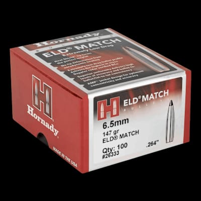 Buy Hornady 6.5Mm 147Gr Eld Match (100) at Shooting Supplies