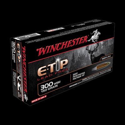 Buy Winchester E-Tip 300 WSM 150 Gr Ammo at Shooting Supplies