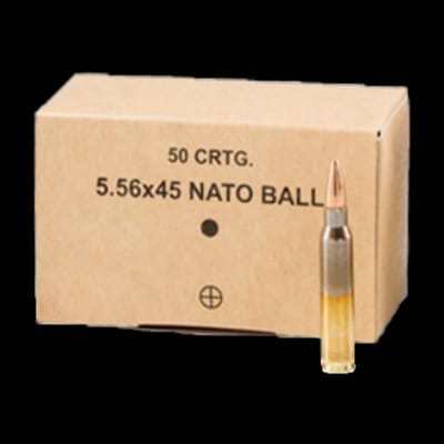 Buy Military GGG 223 FMJ 55gr Ammunition at Shooting Supplies