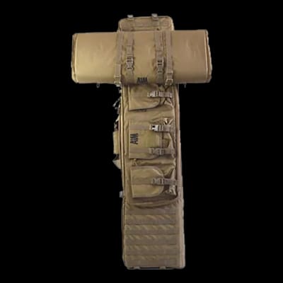 Buy AIM Scout 50 Drag Bag Combo Tan at Shooting Supplies