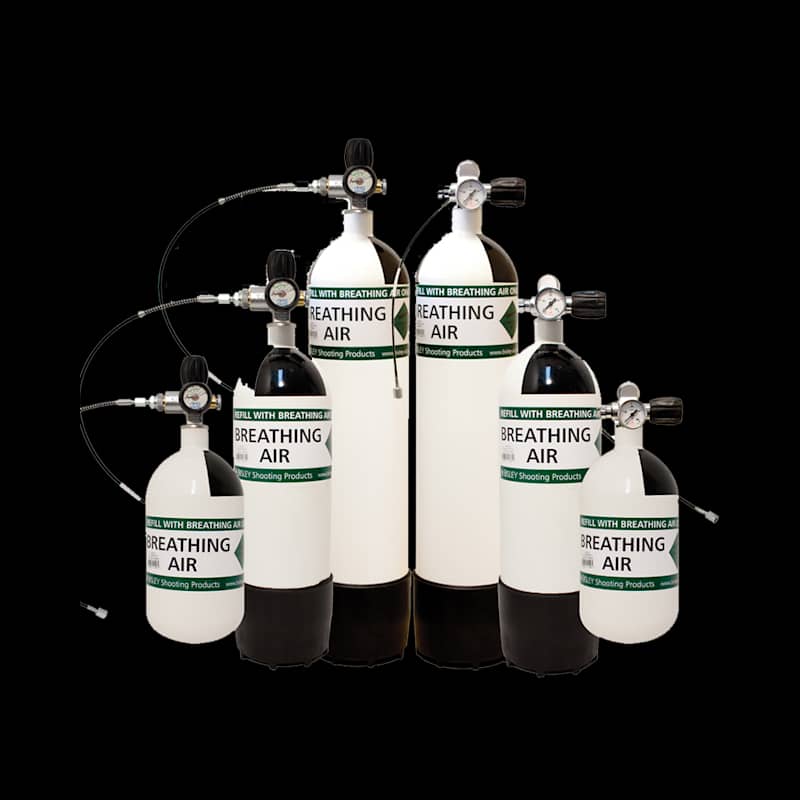 3Lt Cylinder 300 Bar With Gauge/Bleed Hose - Image 1