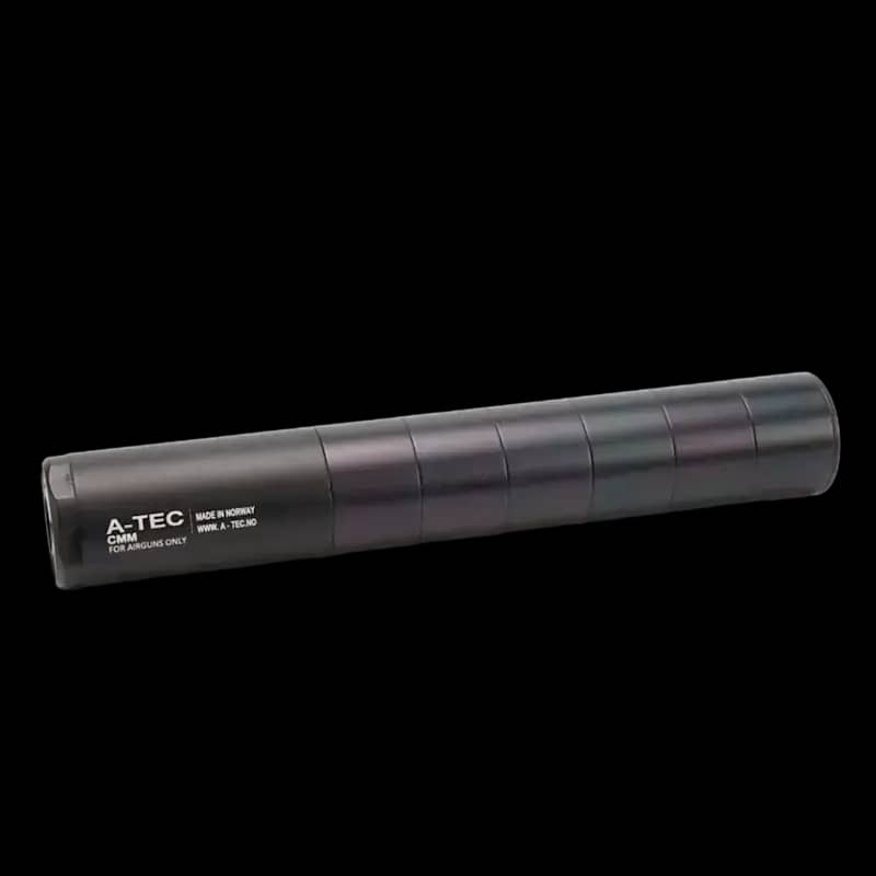 A-TEC CMM6 Moderator Black 1/2"x28 UNEF - Image 2
