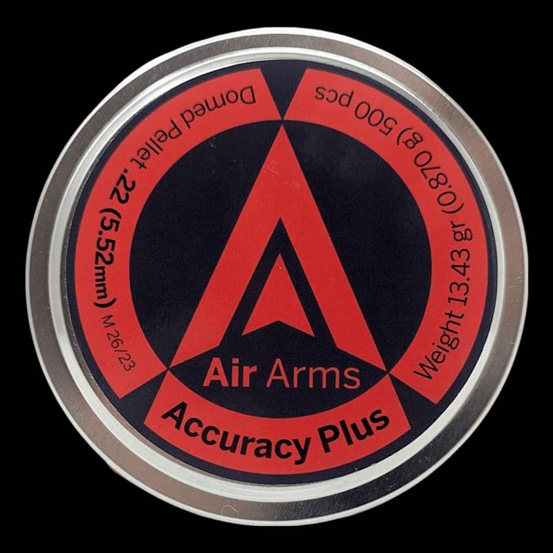 Air Arms Accuracy Plus Pellets .22 500 pcs 13.43gr - Image 1