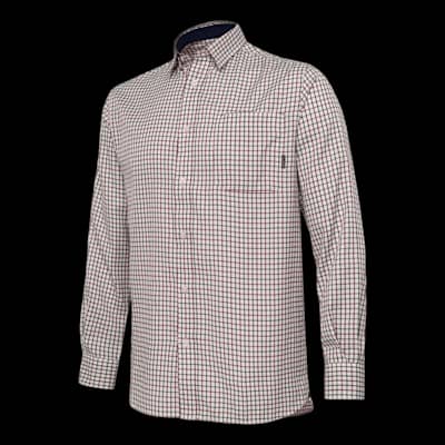 Beretta Ellis Long Sleeve Shirt Ivory/Green Medium