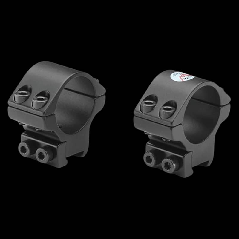 Bisley 2-Piece 1" Low Mount Scope Rings - Image 1