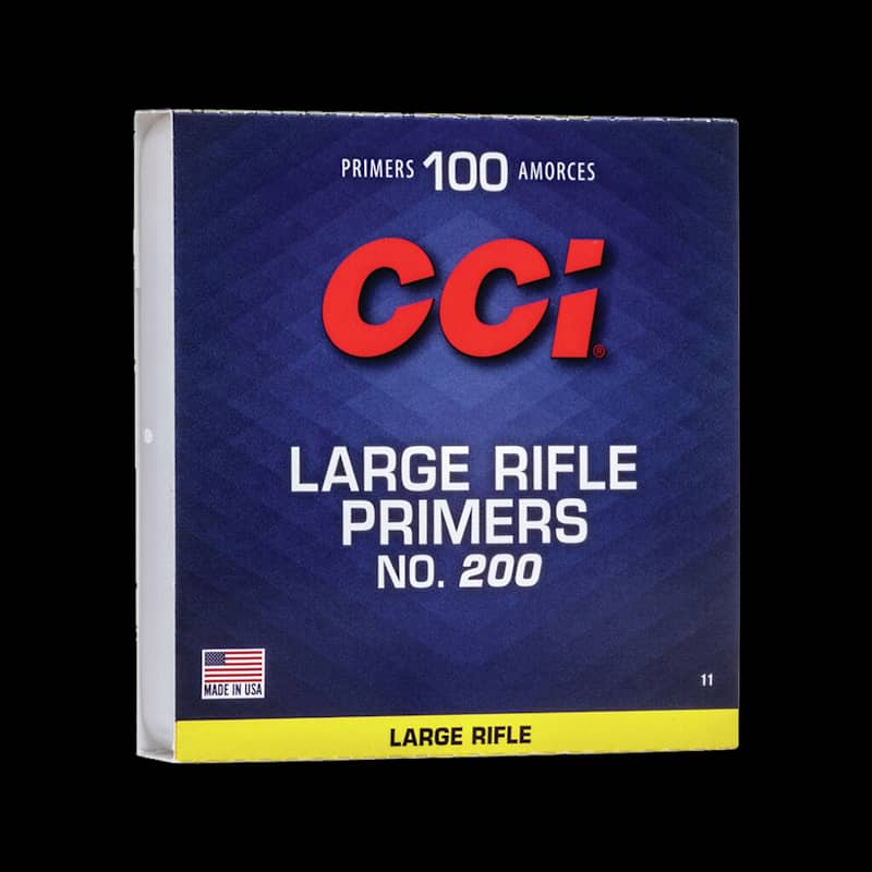 CCI 200 Standard Large Rifle Primer (100 Pack) - Image 1