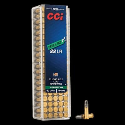 Buy CCI Competition Green Tag 22LR 40gr at Shooting Supplies