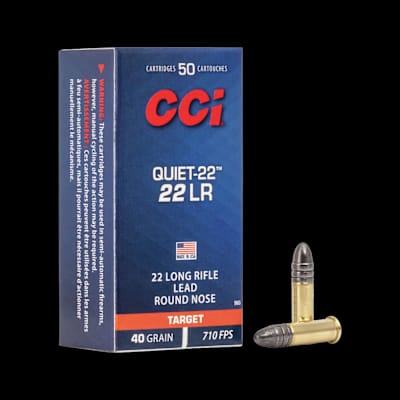 Buy CCI Quiet 22LR Subsonic 40gr at Shooting Supplies
