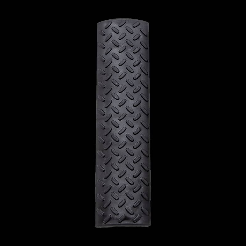 Ergo 15-Slot Diamond Plate Full Rail Covers Black (3Pk) - Image 1