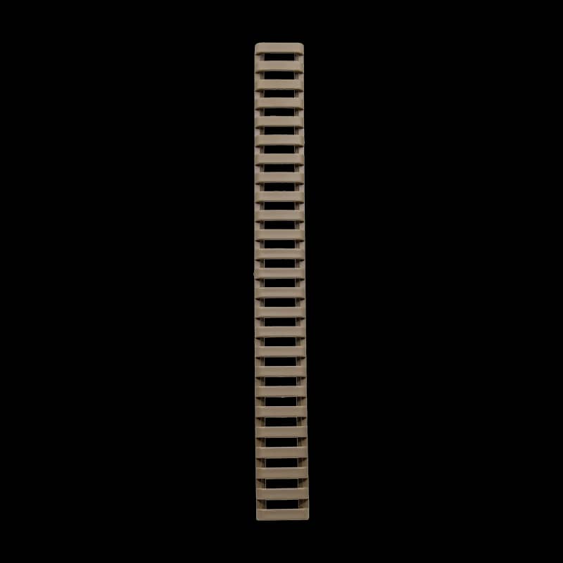 Ergo 25 Slot Low Profile Ladder Rail Covers (3 Pack) Dark Earth - Image 1