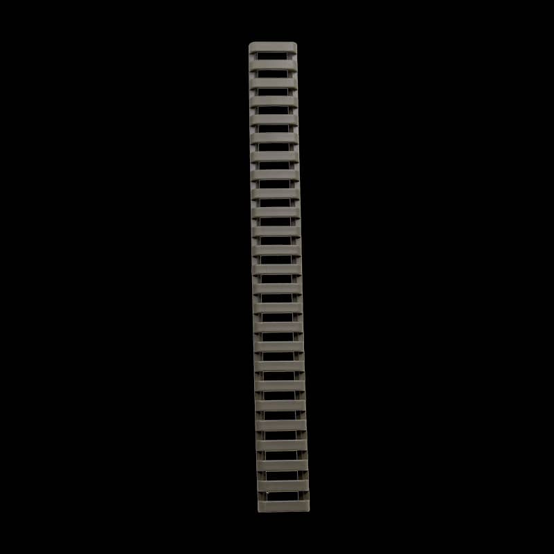 Ergo 25 Slot Low Profile Ladder Rail Covers (3 Pack) OD Green - Image 1