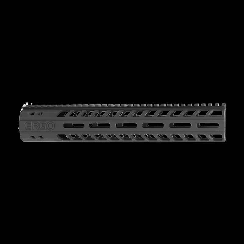 Ergo Modular Free Float Rail System 12 Inch - Black - Image 1