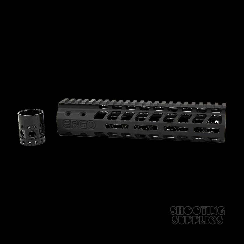 Ergo Superlite Modular Free Float Rail System M-Lok 9 Inch - Black - Image 1