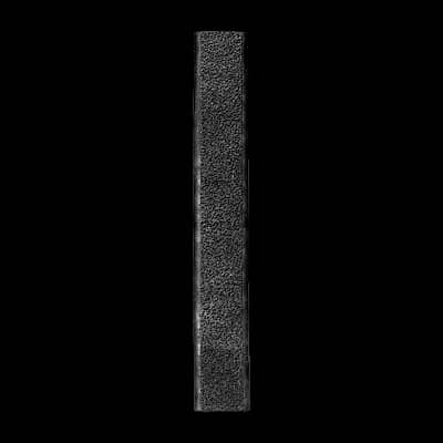 Ergo Textured Slim Line Rail Covers (3Pk) - Black