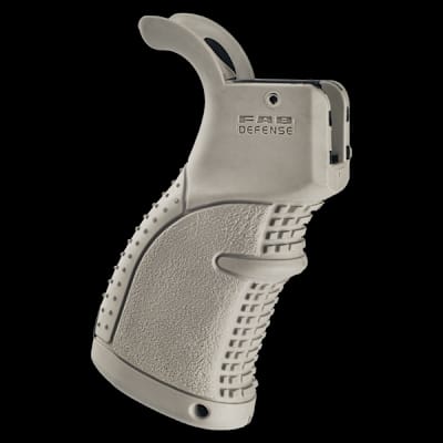 Buy FAB Defense AGR-43 Rubberised Pistol Grip Tan at Shooting Supplies