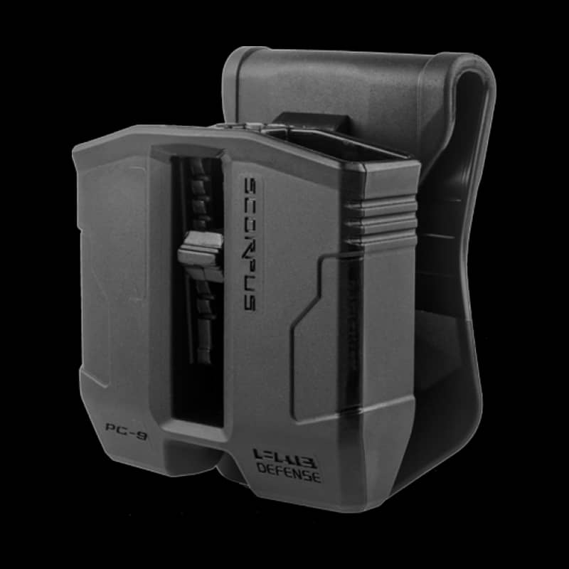 FAB Defense Double Magazine Pouch For Glock 9 mm with Swivel - Image 1