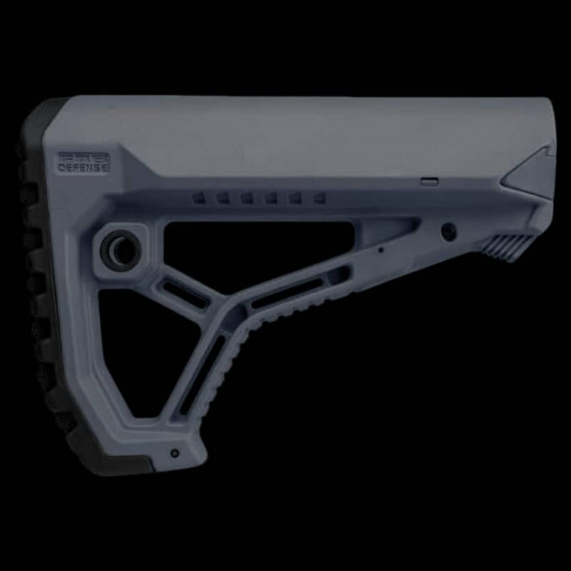 FAB Defense GL Core AR15/M4 Collapsible Buttstock Grey - Image 1