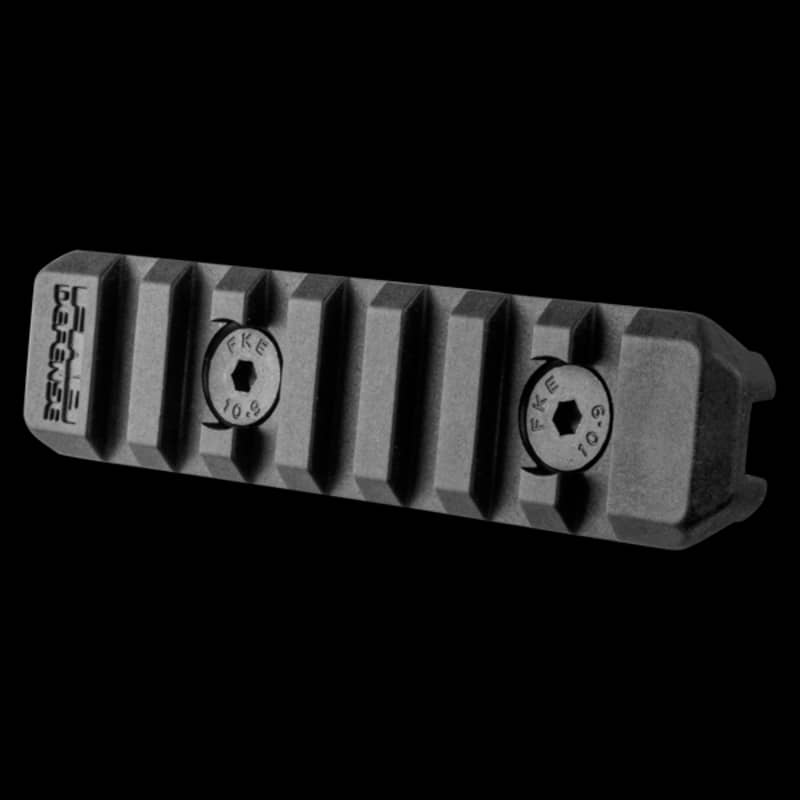 FAB Defense M-Lok Plastic Rail 8 Slot Black - Image 1