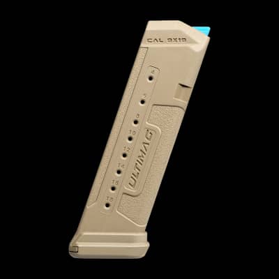 FAB Defense Ultimag Glock Magazine Tan 18 Rounds