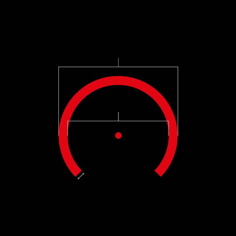 Hawke Prism Sight 1X15 4Moa - Image 2