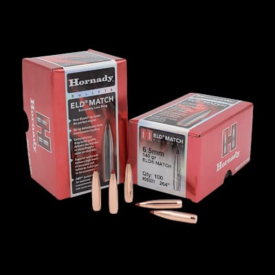 Buy Hornady 6.5mm 140gr ELD Match (100) at Shooting Supplies