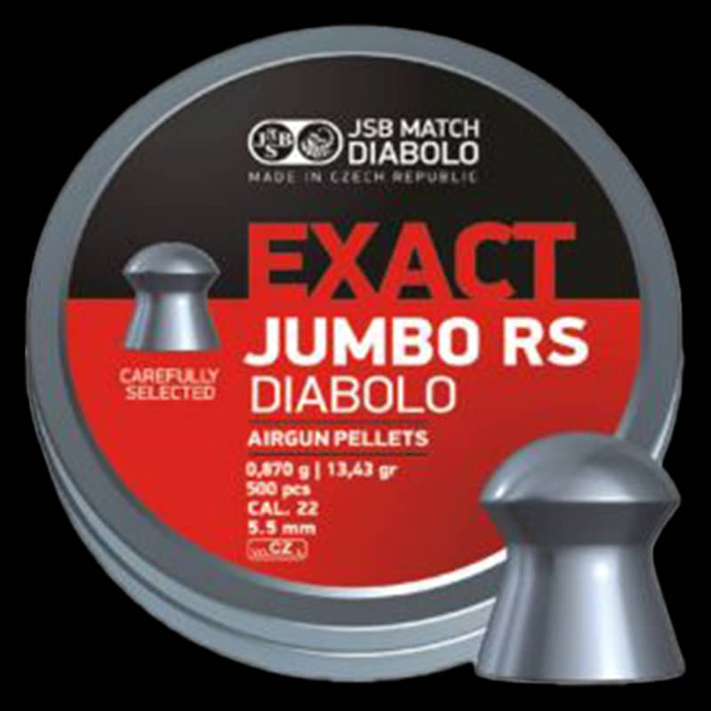 JSB Jumbo Exact RS .22 Pellets (500) - Image 1