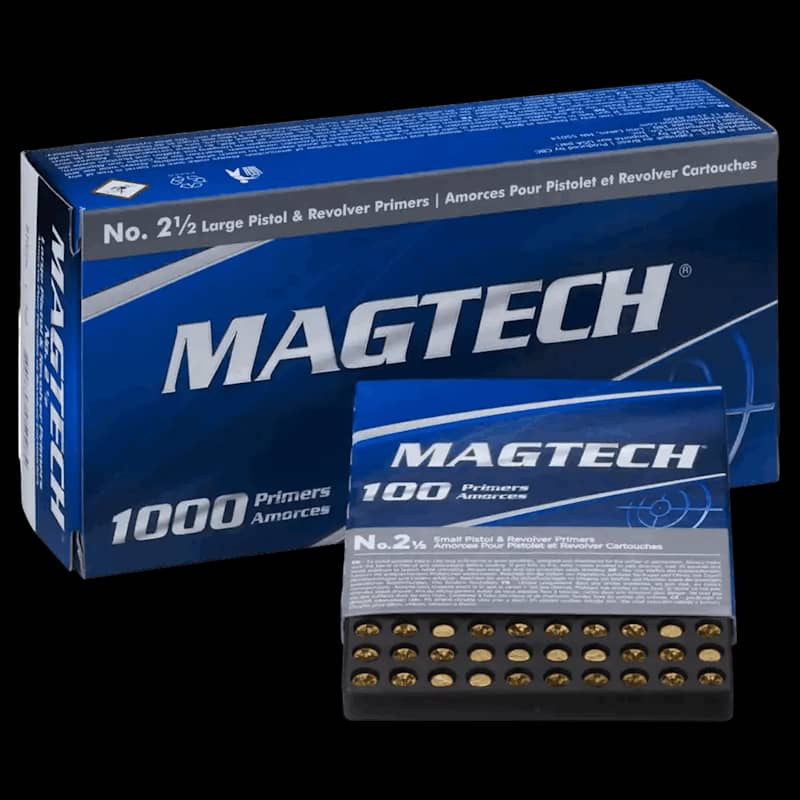Magtech 2-1/2 Large Pistol Primers (100) - Image 1