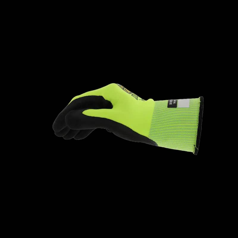 Mechanix Wear Speedknit Hi-Viz Gloves Fluorescent Yellow X-Large - Image 5