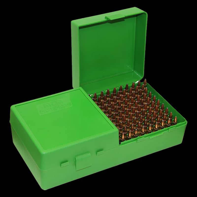 MTM Small Centrefire Plastic Box (100) - Image 1
