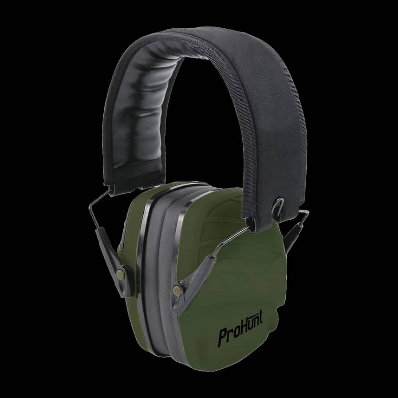 Pro Hunt Ear Defenders Green - Image 1
