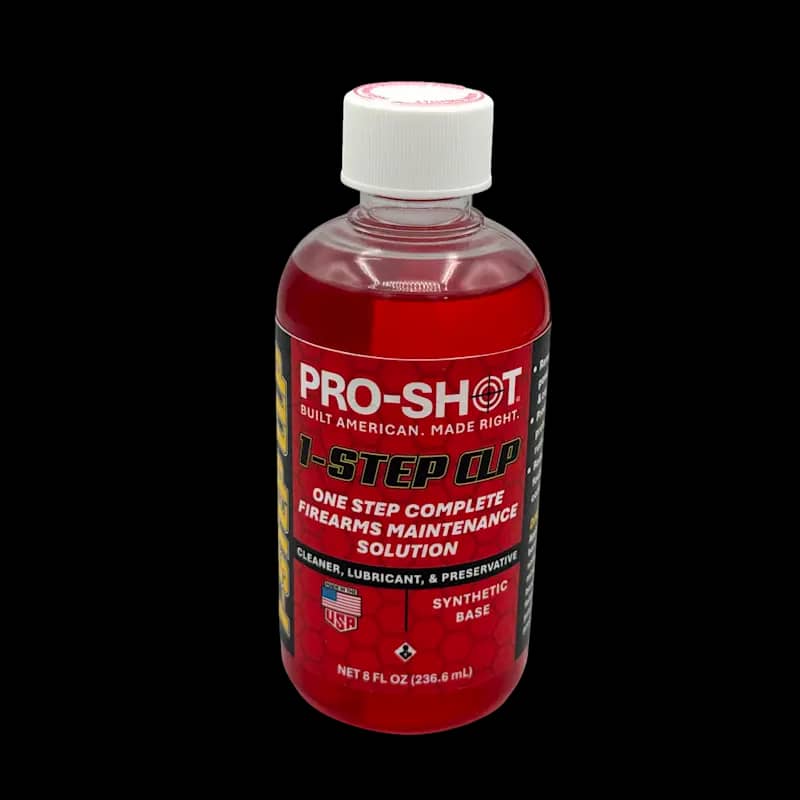 Pro Shot 1 Step Solvent Gun Cleaner and Lubricant 8oz - Image 1