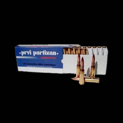 Prvi Partizan 22/250 FMJ 55gr Ammo