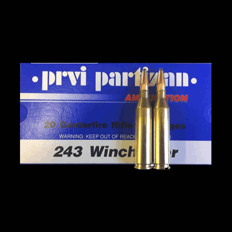 Prvi Partizan 243 SP 90gr Ammo - Image 1