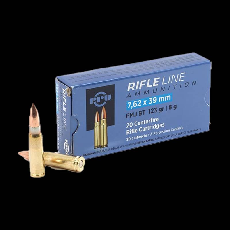 Prvi Partizan 7.62x39 FMJ 123gr Ammo - Image 1