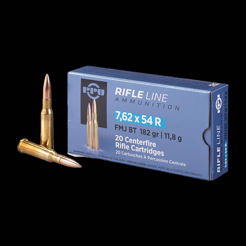 Prvi Partizan 7.62x54 FMJ 182G Ammo - Image 1