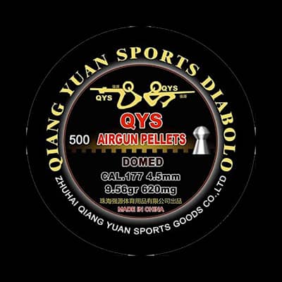 Qys Domed Nose Heavies .177/4.50 9.56Gr (500)