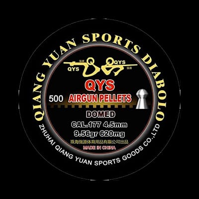 Buy Qys Domed Nose Heavies .177/4.50 9.56Gr (500) at Shooting Supplies
