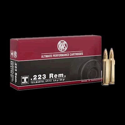 Buy RWS 223 REM SP TMS 55Gr Rifle Ammunition at Shooting Supplies