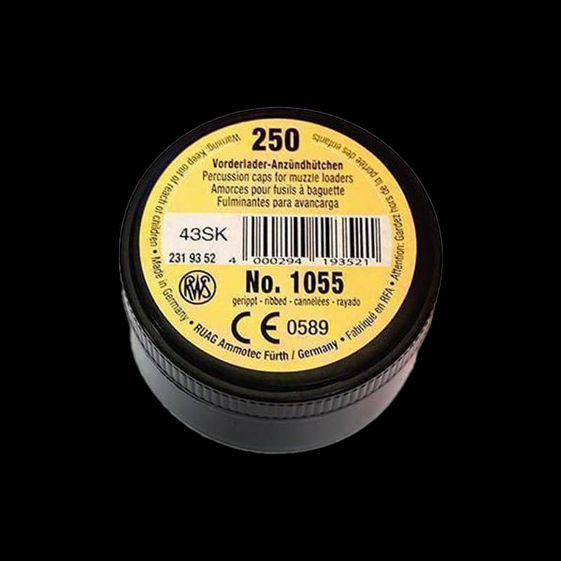 RWS Perc Caps 1055 (No. 10) (250) - Image 1